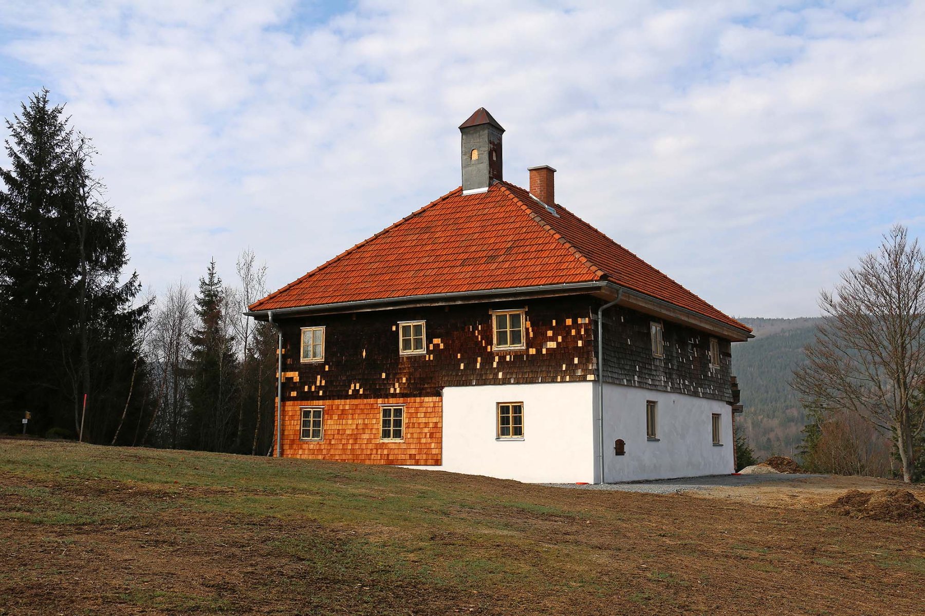 Das Geburtshaus Paul Friedls im Freilichtmuseum Finsterau